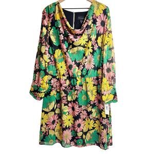 DONNA MORGAN WOMEN'S LONG SLEEVE COWL NECK SIZE 22W BRAND NEW WITH TAGS